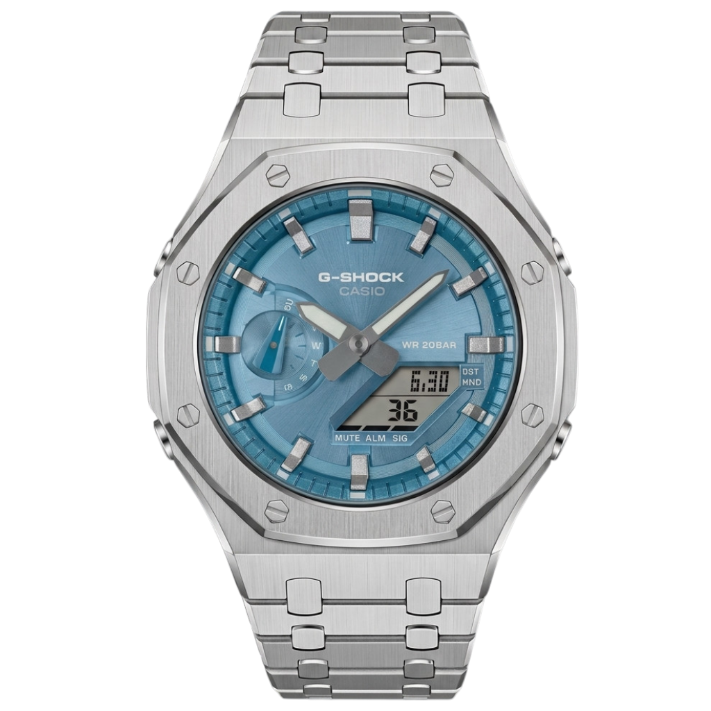 Casi-Oak Silver Blue